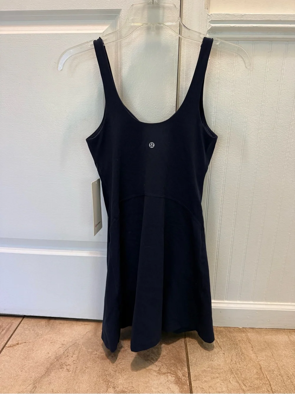 NWT Lululemon athletica navy Tank Dress - Sleek Scoop Neck - 4